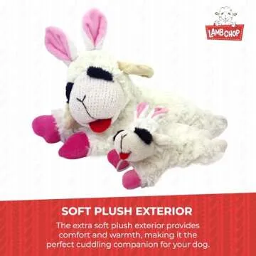 Multipet Lamb Chop Easter 10.5",White