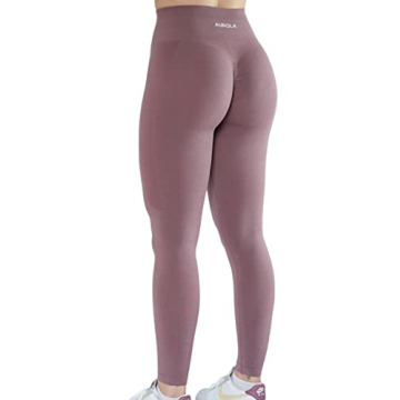 Seamless Scrunch Legging Women Yoga Pants 7/8 Tummy Control Workout Running for Workout Fitness Spor...