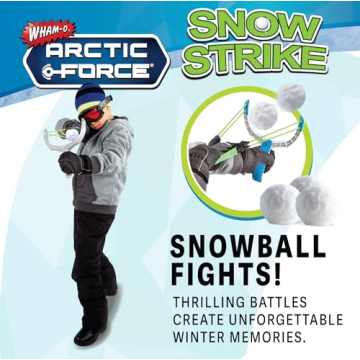 Arctic Force Improved Snow Strike Slingshot for Winter Fun