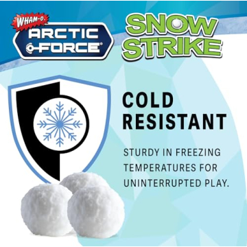 Arctic Force Improved Snow Strike Slingshot for Winter Fun