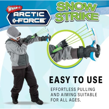 Arctic Force Improved Snow Strike Slingshot for Winter Fun