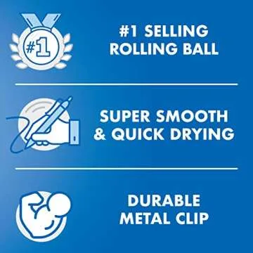 Pilot Precise V7 Capped Roller Ball Pens - Fine Point 0.7mm