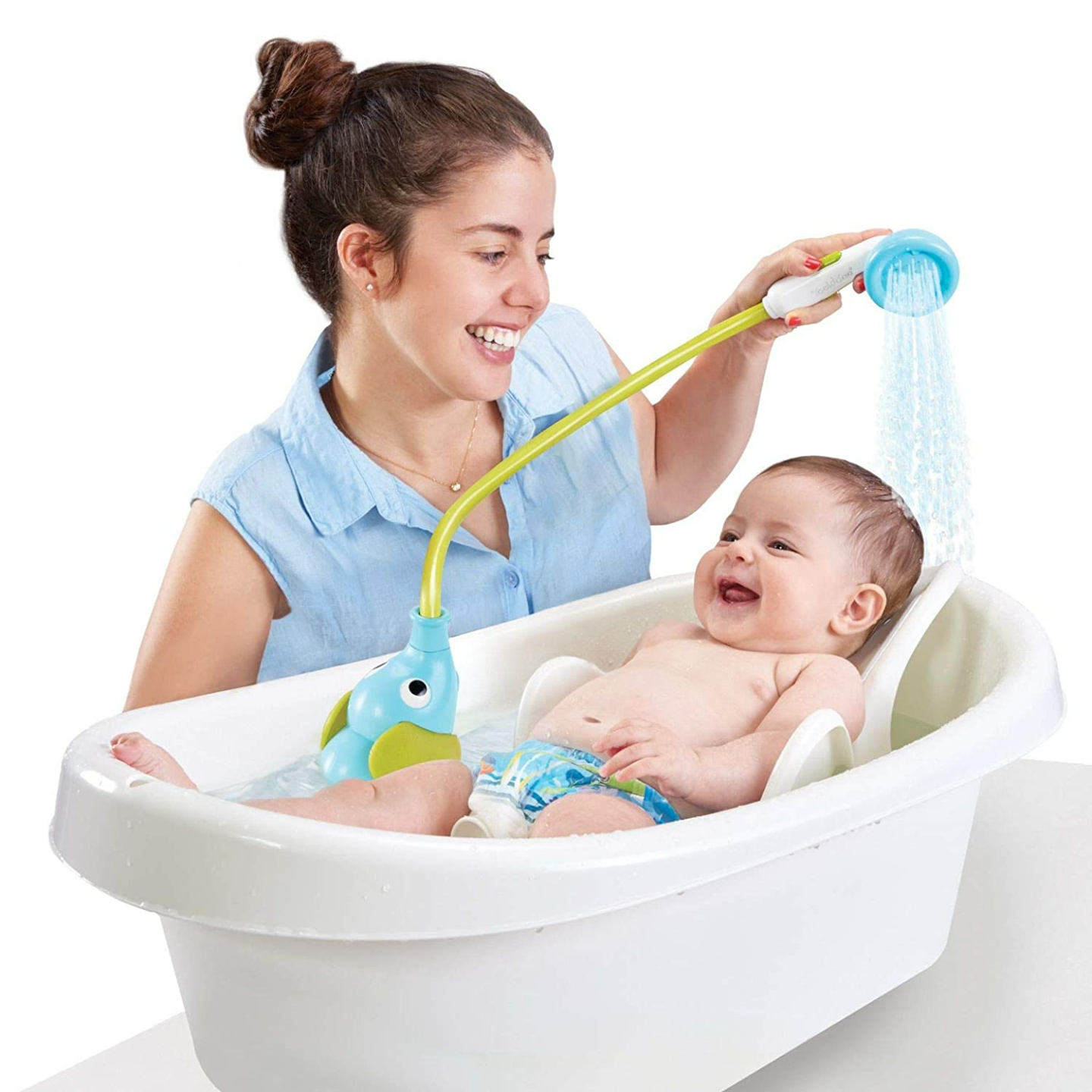 Yookidoo Baby Elephant Shower Head for Bath Time Fun