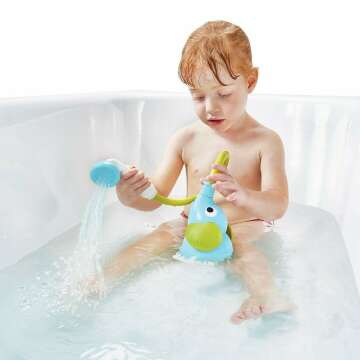 Yookidoo Baby Elephant Shower Head for Bath Time Fun