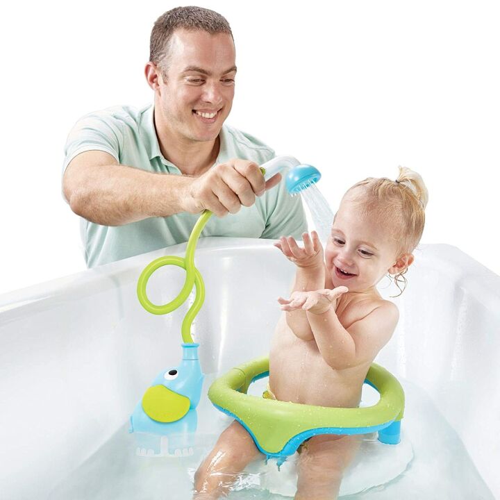 Yookidoo Baby Elephant Shower Head for Bath Time Fun