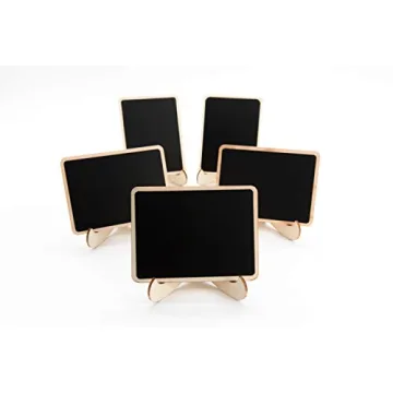 20 Pack Mini Chalkboards for Weddings Events Signage