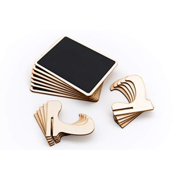 20 Pack Mini Chalkboards for Weddings Events Signage