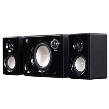 Swans M10B - 2.1 Powered Computer Speakers for Quality Sound