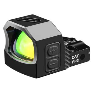 Cyelee CAT PRO Micro Red Dot Sight - 3MOA Reflex for Optics Ready Pistols