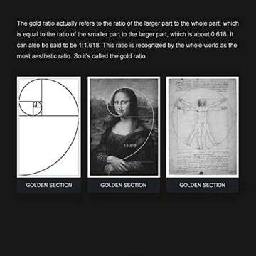 HOTWE Eyebrow Stencil Ruler for Microblading Eyebrow Measure, Balance Ruler for Eyebrow Makeup Caliper Stainless Steel Fibonacci Gauge Tools (Silver)