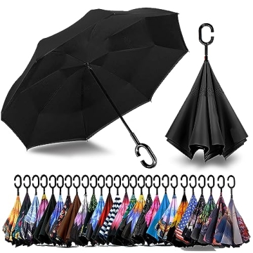 SIEPASA 49/56 Inch Inverted Umbrella - Smart, Stylish, and Reliable