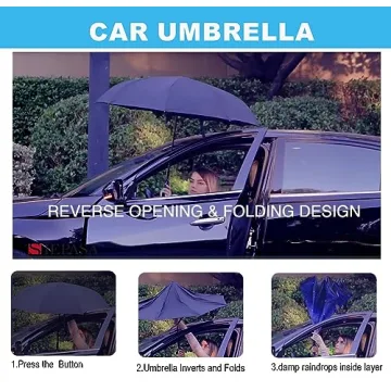 Stylish SIEPASA Inverted Umbrella for All Weathers