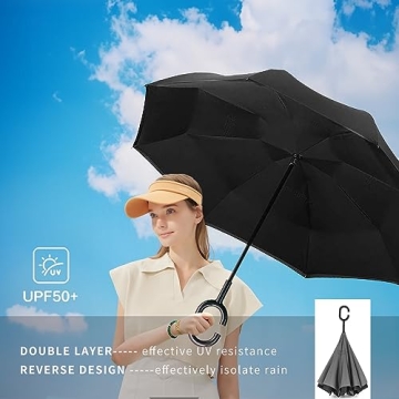 Stylish SIEPASA Inverted Umbrella for All Weathers