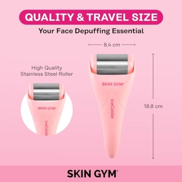 SKIN GYM IceCool Ice Roller for Puffy Skin Relief