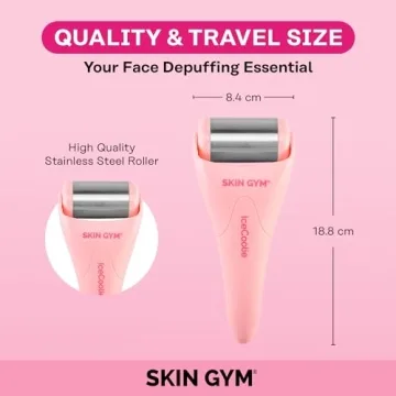 SKIN GYM IceCool Ice Roller for Puffy Skin Relief