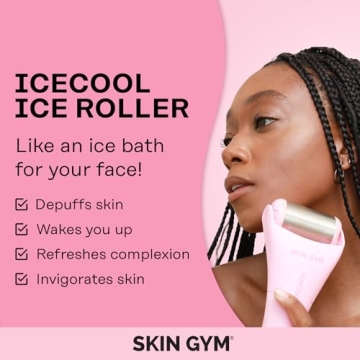 SKIN GYM IceCool Ice Roller for Puffy Skin Relief
