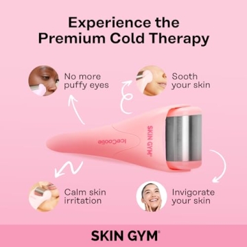 SKIN GYM IceCool Ice Roller for Puffy Skin Relief