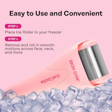 SKIN GYM IceCool Ice Roller for Puffy Skin Relief
