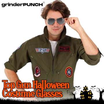 grinderPUNCH - Big XL Wide Frame Extra Large Aviator Sunglasses Oversized 148mm Silver Mirrored