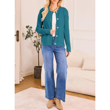 Stylish Dokotoo Women's Knit Cardigan Jacket