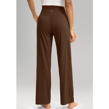 Soothfeel Wide Leg Pants Stylish Yoga Work Pants with Pockets