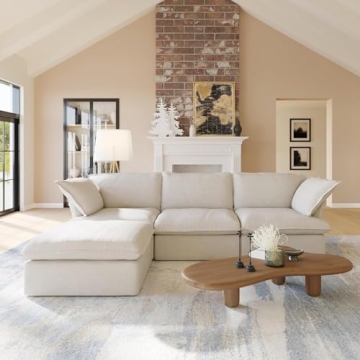 Comfy and Modular JACH L Shape Sectional Couch