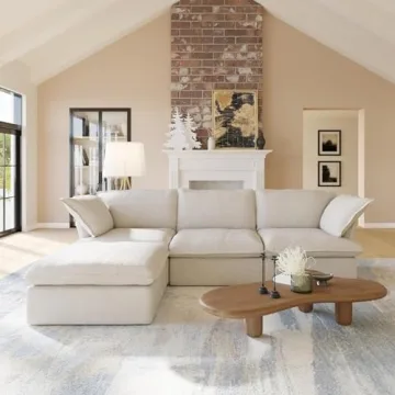 Comfy and Modular JACH L Shape Sectional Couch