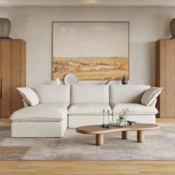 Comfy and Modular JACH L Shape Sectional Couch