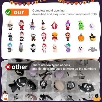 Christmas Advent Calendar 2024 Fun with 24 Collectible Figures