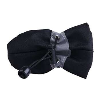 Soft Small Dog Shoes, Puppy Lightweight Shoes for Summer & Winter, Non Skid Kitten Booties for Walking Black Size 5