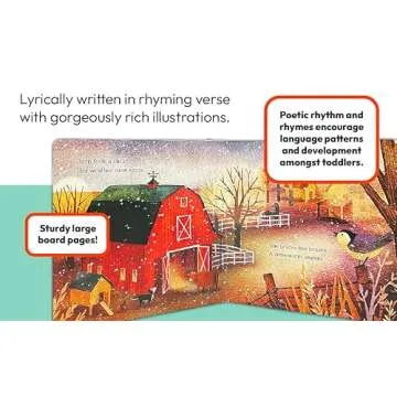 Barn in Winter: Safe and Warm on the Farm - A Beautiful Story of Togetherness, Safety and Love (Barn Seasonal Series)