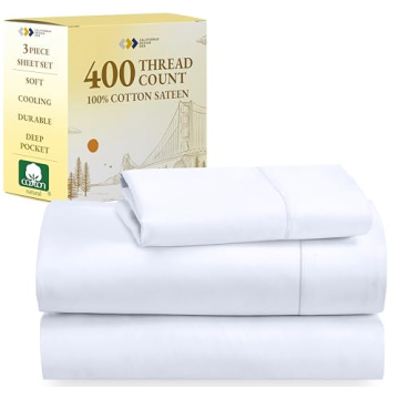 California Design Den Twin XL Sheets Set - Ultimate Comfort & Luxury