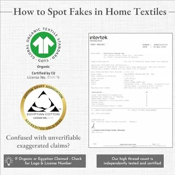 California Design Den Twin XL Sheets Set for Comfortable Sleep