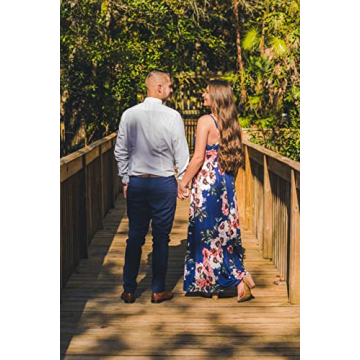 VOTEPRETTY Floral Summer Maxi Dress with Pockets