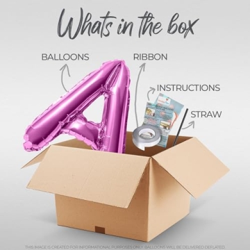 16" Pink Letter Balloons for Valentine's Day Decorations