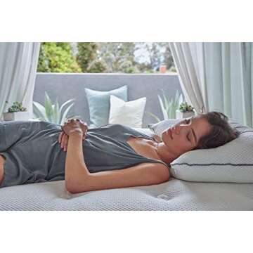 Brentwood Home Ojai Luxury Shredded Cooling Gel Memory Foam Pillow, Adjustable for Better Sleep, Non...