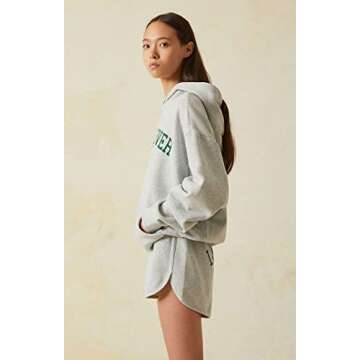 Land Rover Women's Heather Grey Dolphin Shorts - Stylish and Comfortable