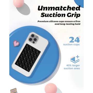 amBand Magnetic Suction Phone Grip for iPhone 12-16