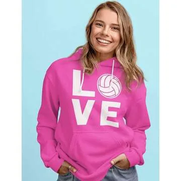 Stylish Volleyball Hoodies for Teens & Women