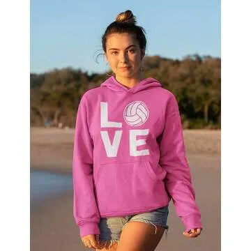 Stylish Volleyball Hoodies for Teens & Women