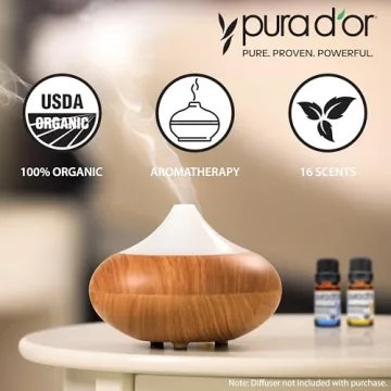 PURA D'OR Sweet 16 Essential Oils Set - Organic Wellness Gift