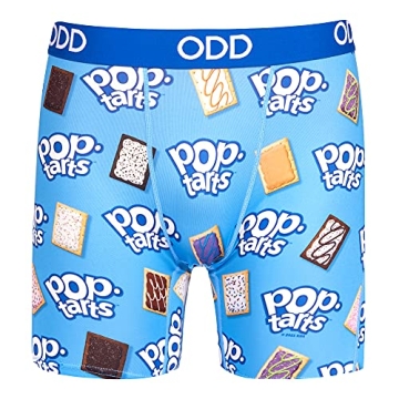 Odd Sox Pop Tarts Men's Boxer Briefs - Fun, Comfortable Novelty Underwear