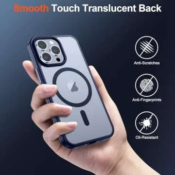 SUPFINE Magnetic iPhone 12 Pro Max Case with 10 FT Drop Protection