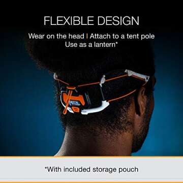 Petzl IKO CORE 500 Lumens Lightweight LED Headlamp