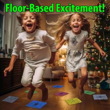 Funwares The Lava Escape Challenge Games for Kids, Indoor and Outdoor Active and Educational Play for Kids Ages 4-8