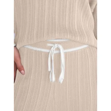 LILLUSORY Women's Knit Lounge Set Comfortable Stylish Wear