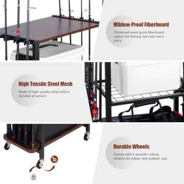 Aledaras Fishing Rod Holders - Organize Your Fishing Gear