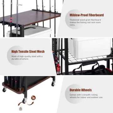 Aledaras Fishing Rod Holders - Organize Your Fishing Gear