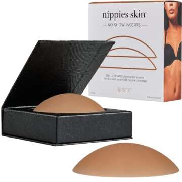 Nippies Silicone Nipple Covers for Women - Reusable Inserts