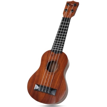 Raimy 17in Kids Ukulele Guitar - 4 Strings Mini Guitar for Children Music Education